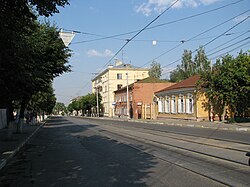 Uljanovsk. Strato de Lenin matene